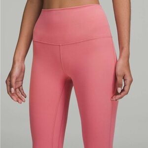 Lululemon Pink Blossom 25” Align Leggings Size 4